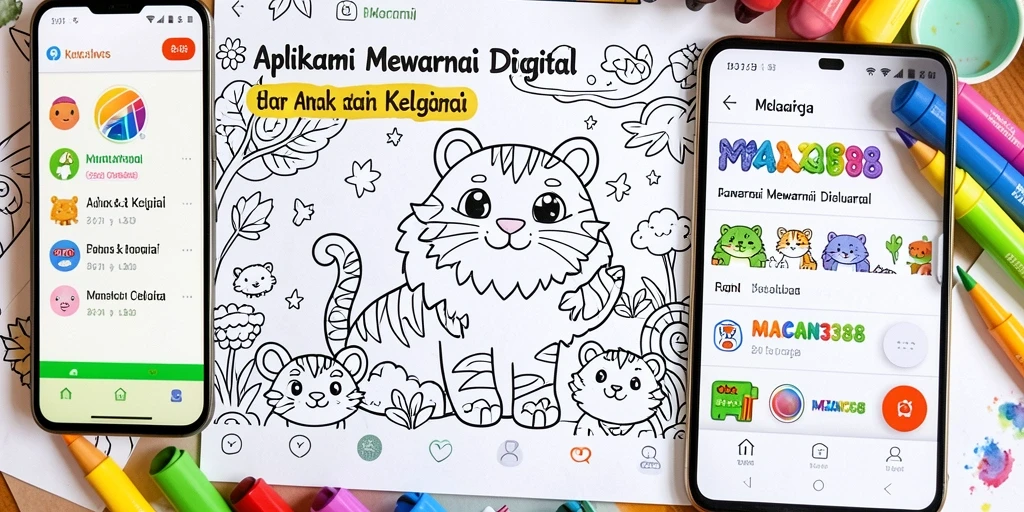 Antarmuka aplikasinya yang interaktif dan menyenangkan.