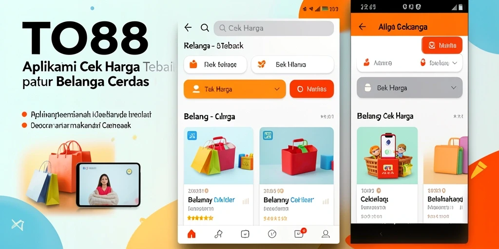 Antarmuka aplikasi TO88 dengan fitur Cek Harga yang mudah digunakan.